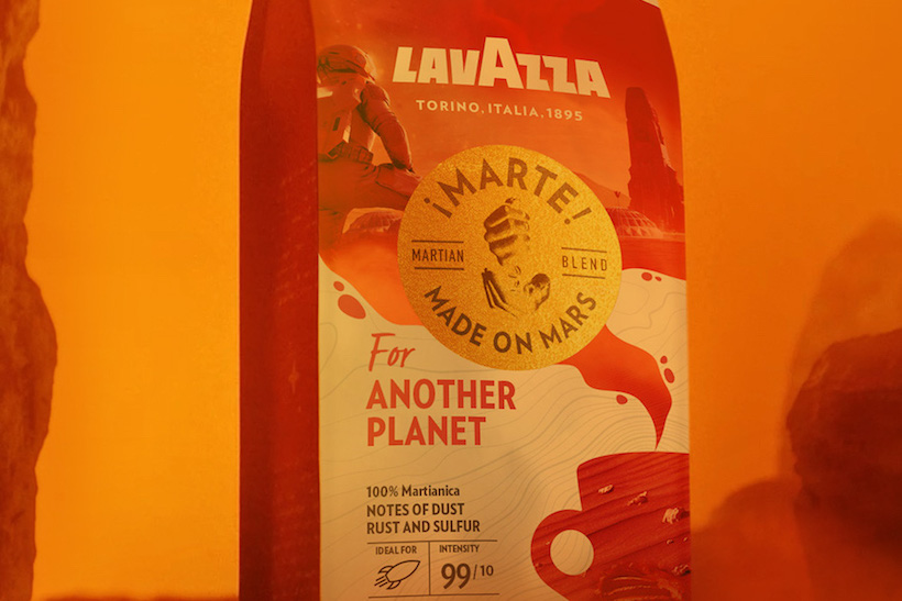 Lavazza Made on Mars coffee