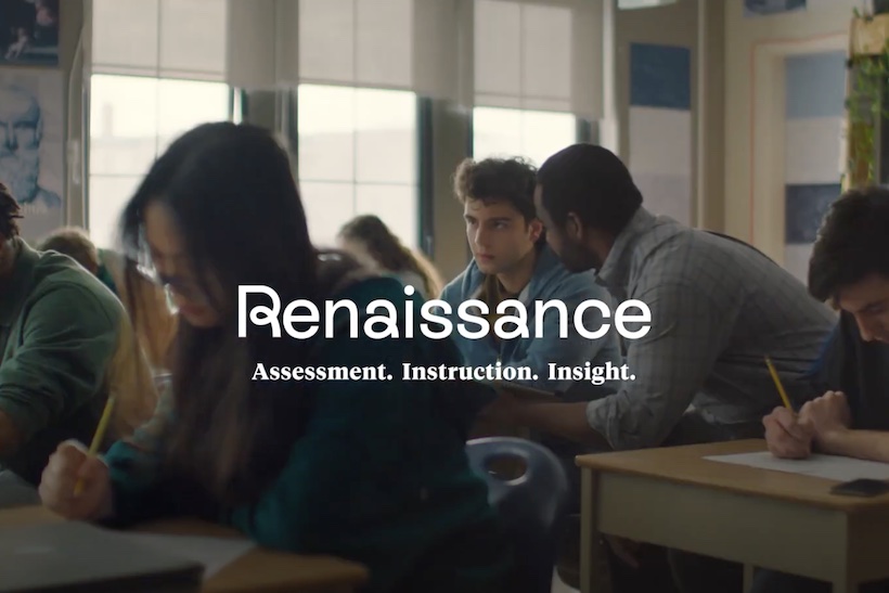 Screenshot from edtech company Renaissance ad