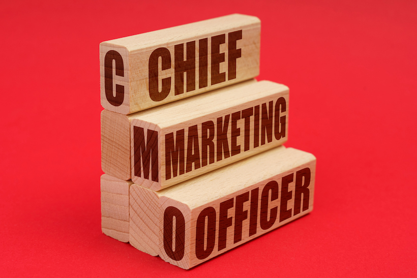 Blocks reading "Chief Marketing Officer"