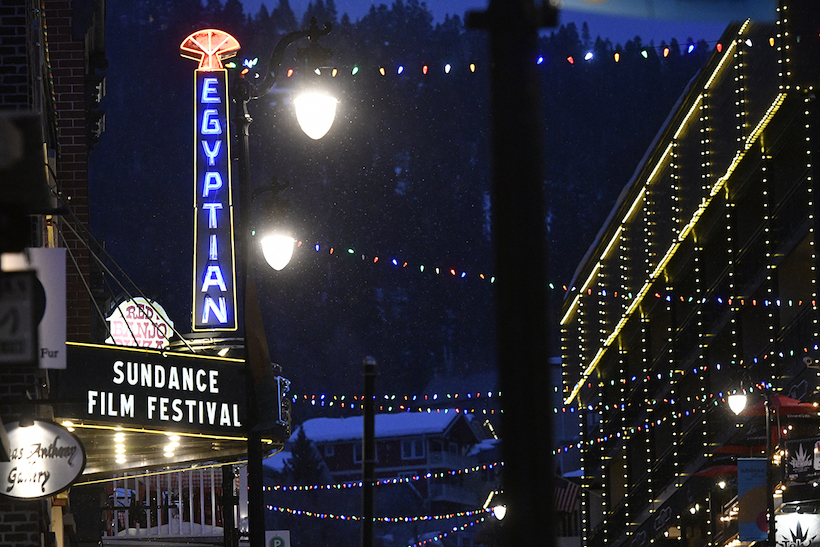 Sundance Film Festival marquee 