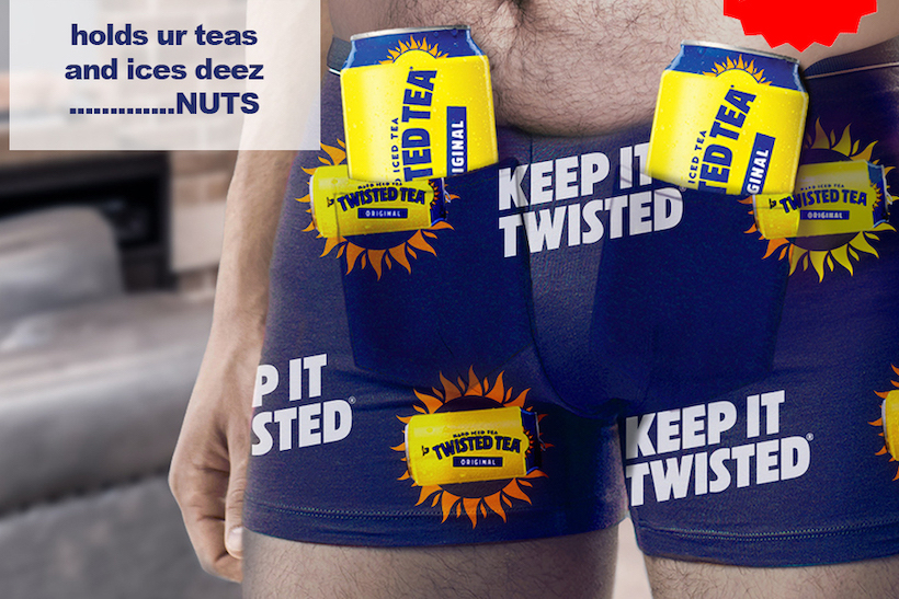 Stock art from the Twisted Tea March Madness campaign